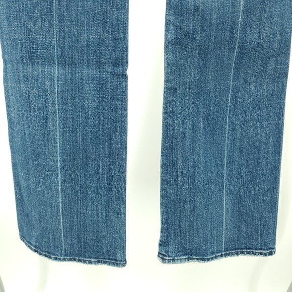 7 For All Mankind Blue Boot Cut Jeans A pocket. Too big for me. - Picture 13 of 15